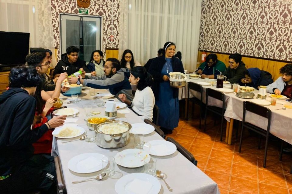 Indian nun among sisters helping stranded foreign students in Ukraine Indian nun among sisters helping stranded foreign students in Ukraine